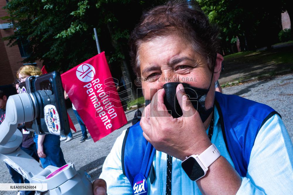 Sylvie Retailleau Visit To Toulouse