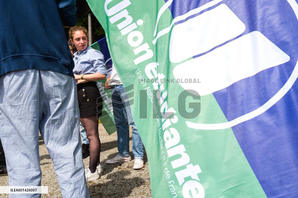 Sylvie Retailleau Visit To Toulouse