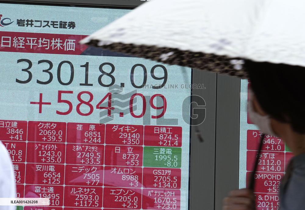 Tokyo stocks surge