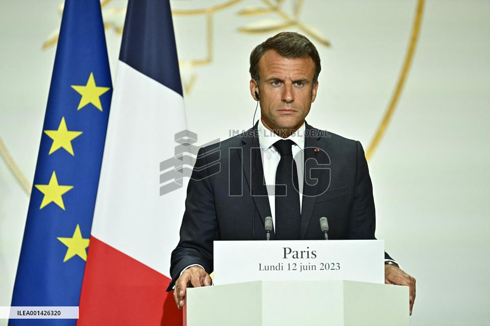 Weimar Triangle Summit Press Conference - Paris