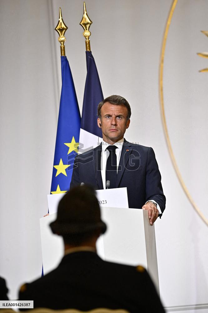Weimar Triangle Summit Press Conference - Paris