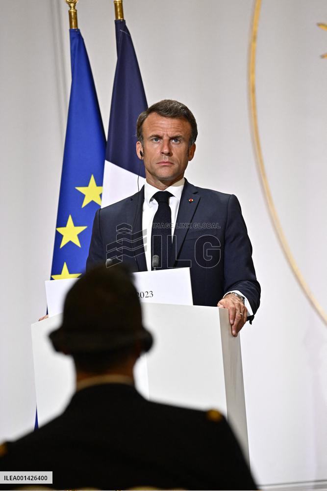 Weimar Triangle Summit Press Conference - Paris