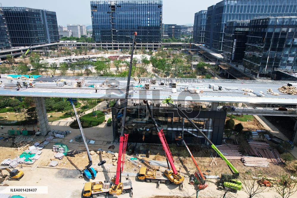 Alibaba Global Headquarters Under Construction in Hangzhou