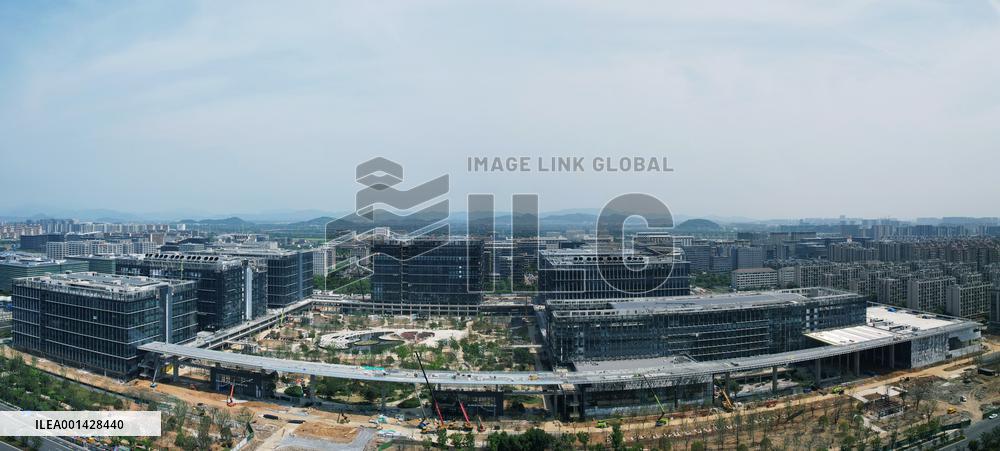 Alibaba Global Headquarters Under Construction in Hangzhou