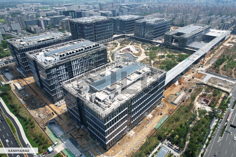 Alibaba Global Headquarters Under Construction in Hangzhou