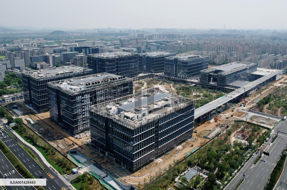 Alibaba Global Headquarters Under Construction in Hangzhou