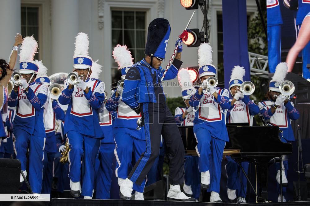 DC: President Biden Hosts a Juneteenth Concert on the South Lawn