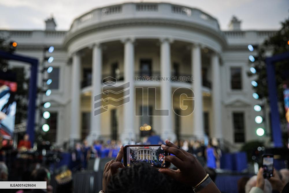 DC: President Biden Hosts a Juneteenth Concert on the South Lawn