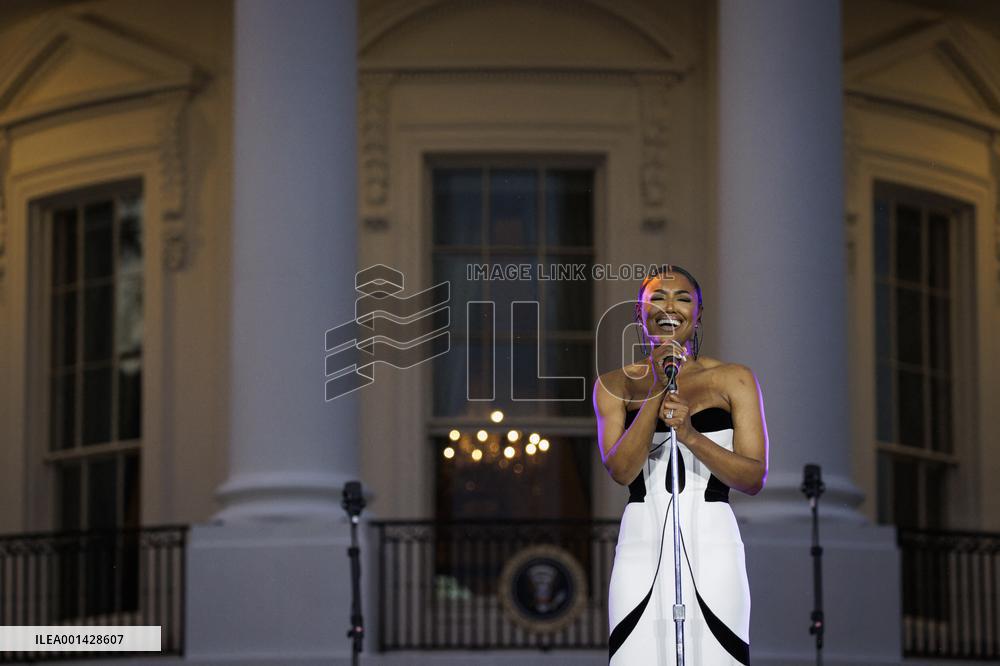 DC: President Biden Hosts a Juneteenth Concert on the South Lawn