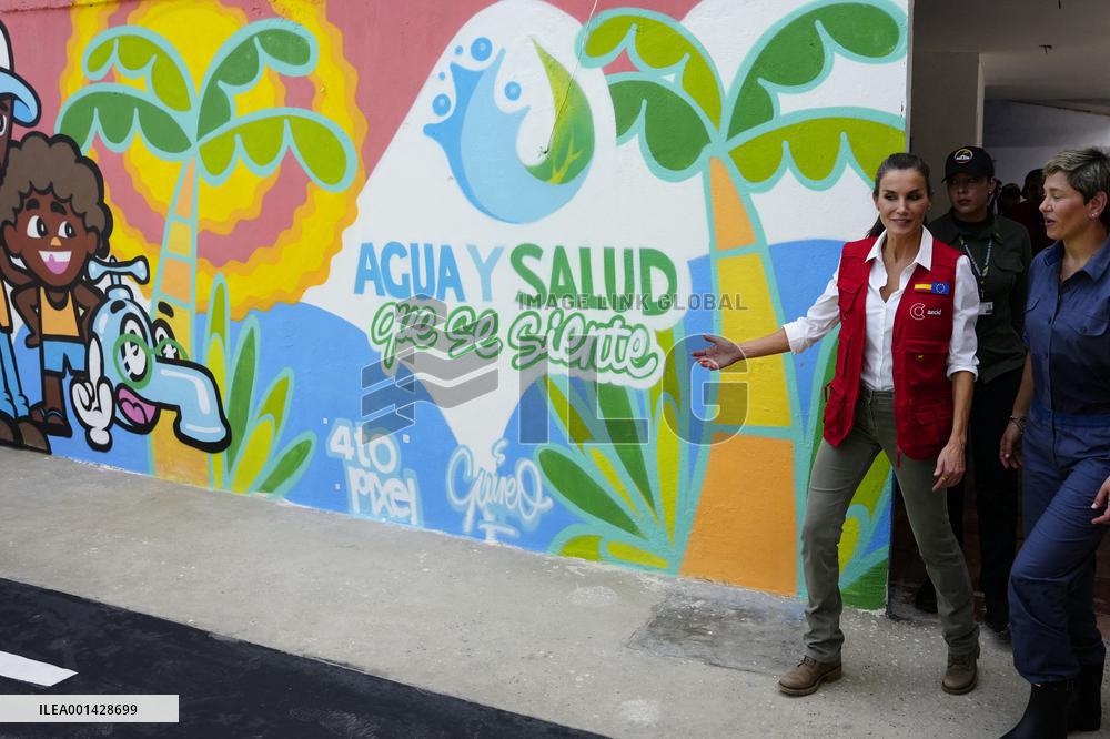 Queen Letizia Visits Colombia On A Cooperation Trip