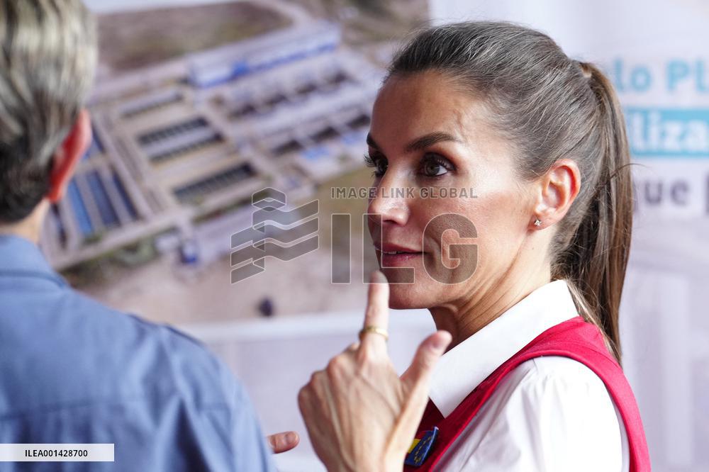 Queen Letizia Visits Colombia On A Cooperation Trip