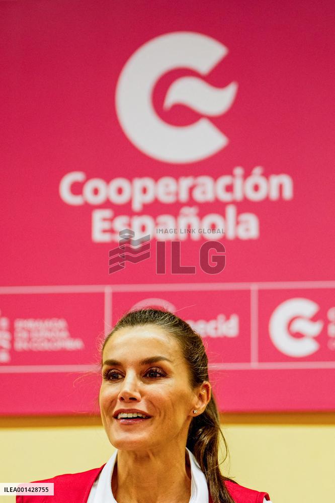 Queen Letizia Visits Colombia On A Cooperation Trip