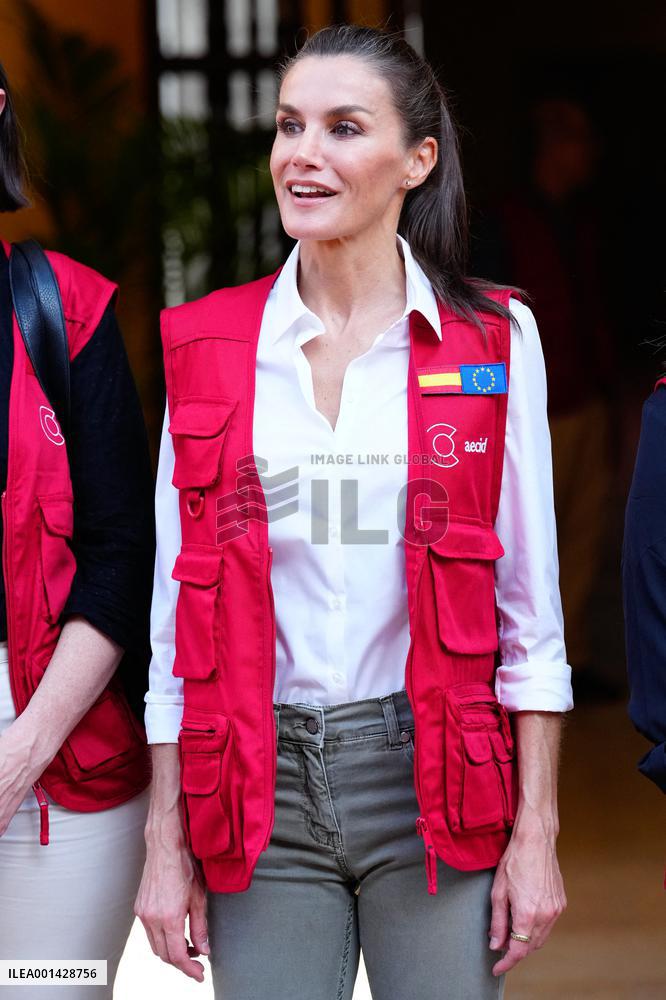 Queen Letizia Visits Colombia On A Cooperation Trip