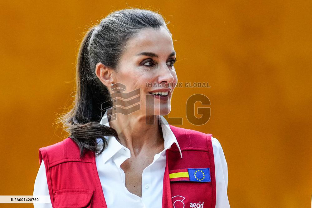 Queen Letizia Visits Colombia On A Cooperation Trip
