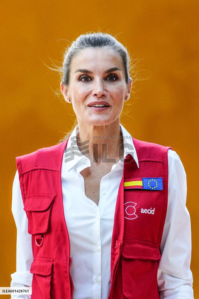 Queen Letizia Visits Colombia On A Cooperation Trip