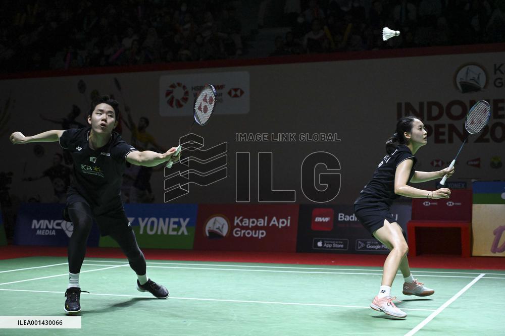 (SP)INDONESIA-JAKARTA-BADMINTON-INDONESIA OPEN 2023-MIXED DOUBLES