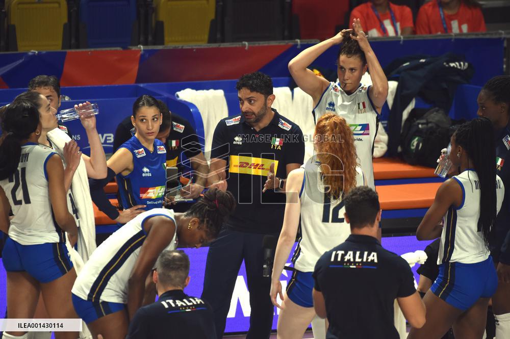 (SP)CHINA-HONG KONG-VOLLEYBALL-NATIONS LEAGUE-WOMEN-ITA VS BUL (CN)