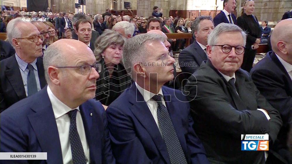 Silvio Berlusconi's Funeral - Milan