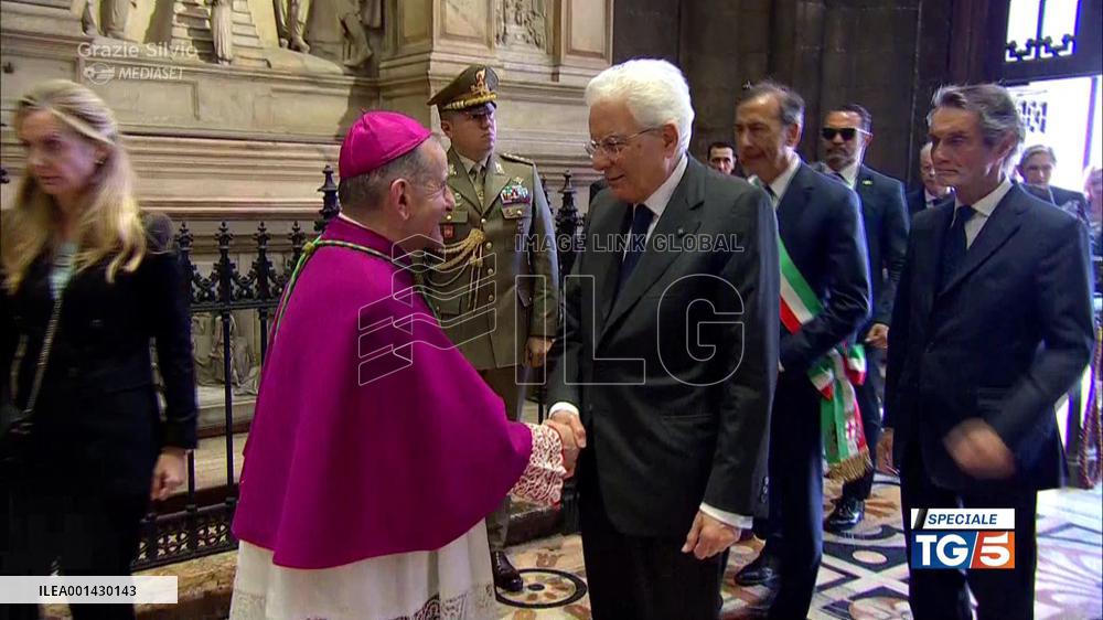 Silvio Berlusconi's Funeral - Milan