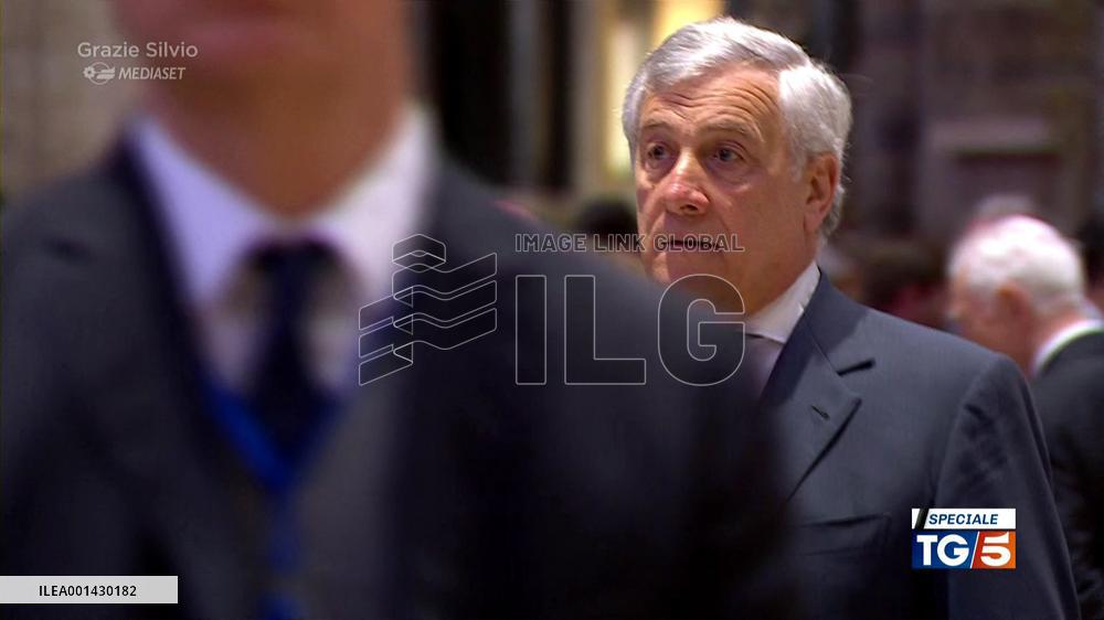 Silvio Berlusconi's Funeral - Milan