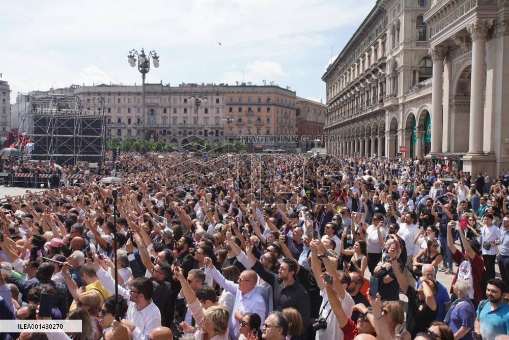Silvio Berlusconi's Funeral - Milan