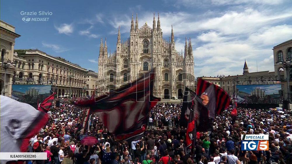 Silvio Berlusconi's Funeral - Milan