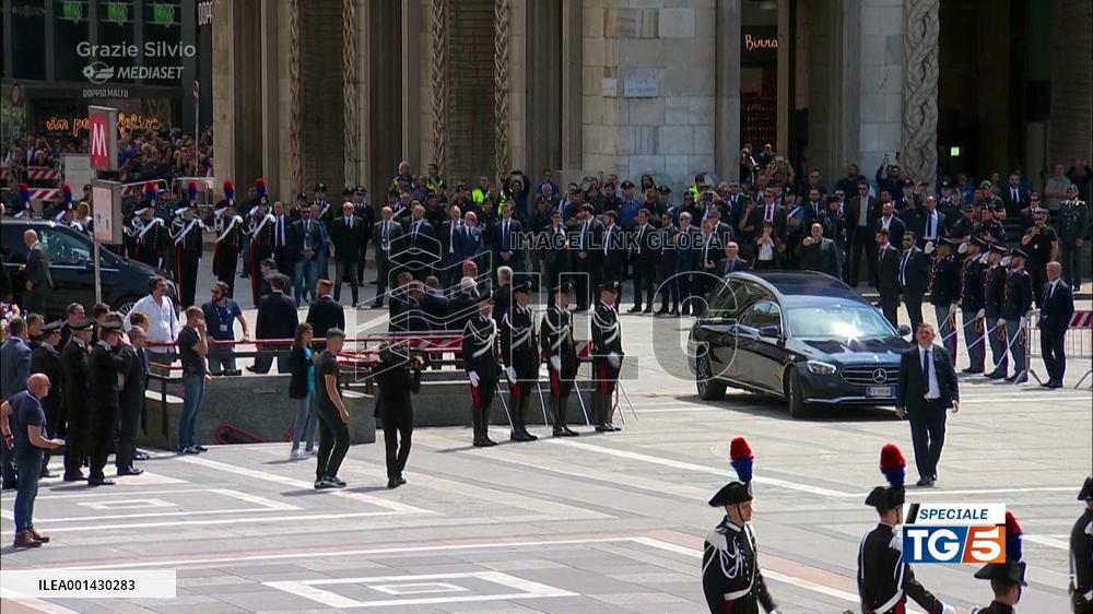 Silvio Berlusconi's Funeral - Milan