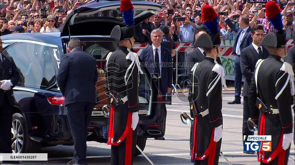 Silvio Berlusconi's Funeral - Milan