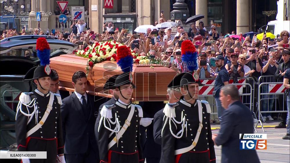 Silvio Berlusconi's Funeral - Milan