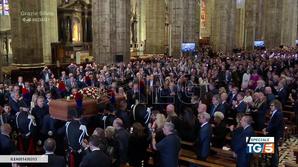Silvio Berlusconi's Funeral - Milan
