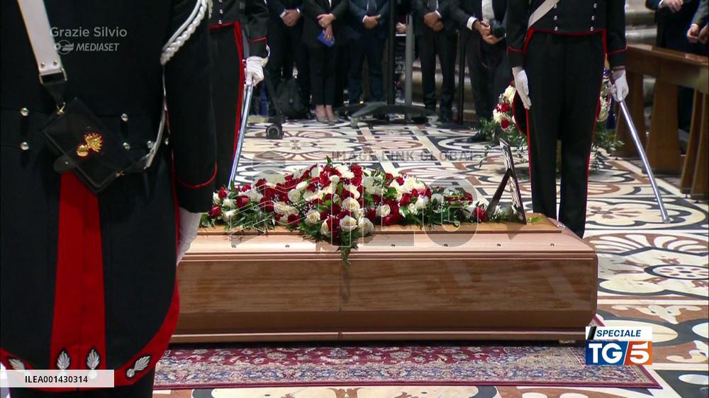 Silvio Berlusconi's Funeral - Milan