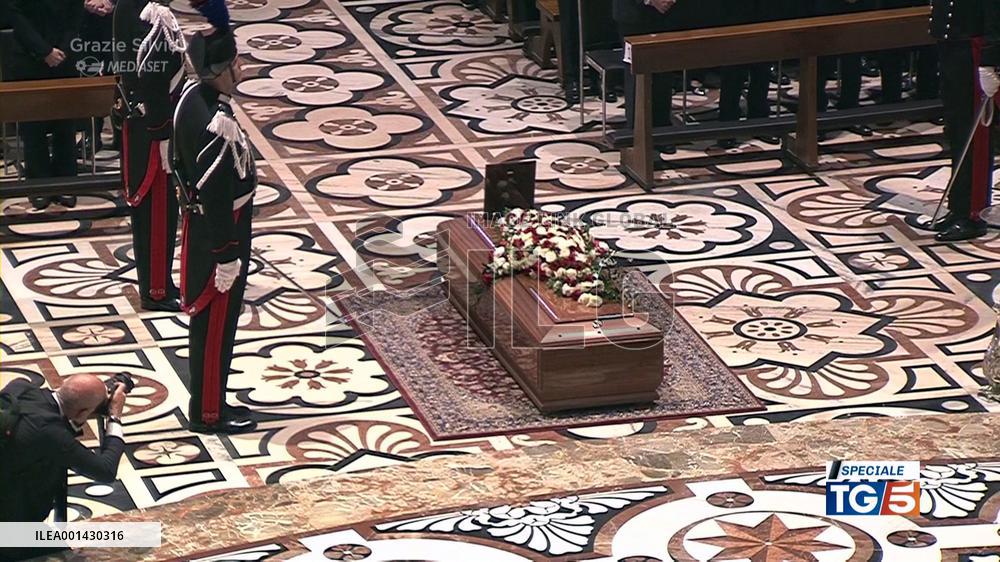 Silvio Berlusconi's Funeral - Milan