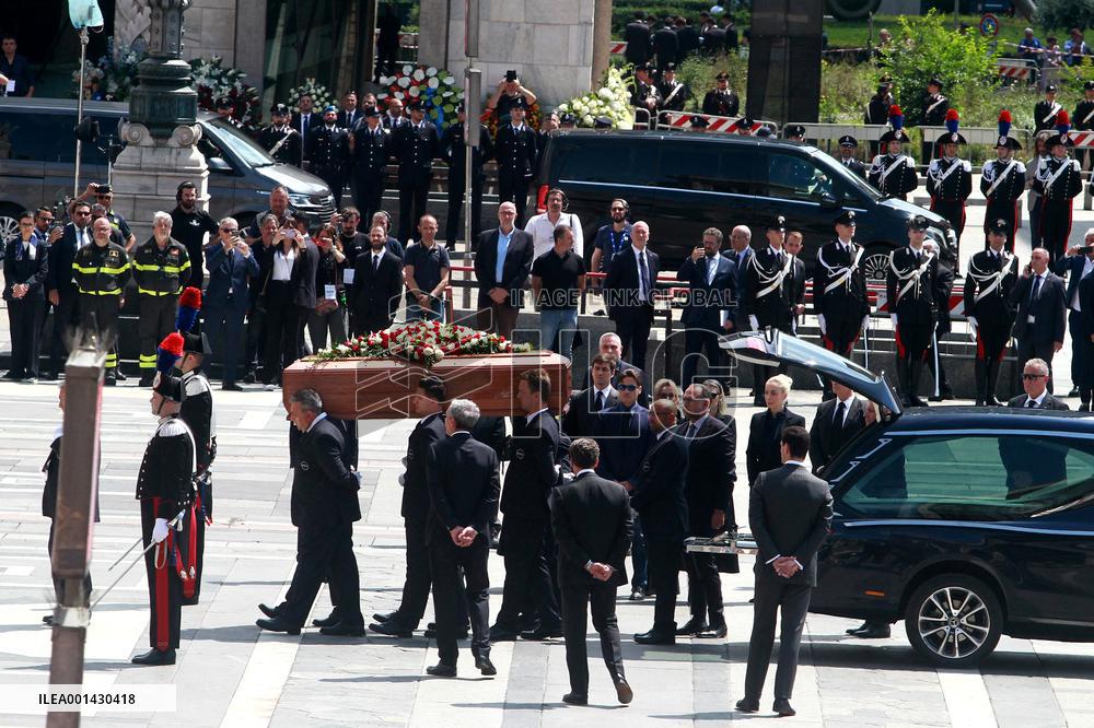 Silvio Berlusconi's Funeral - Milan