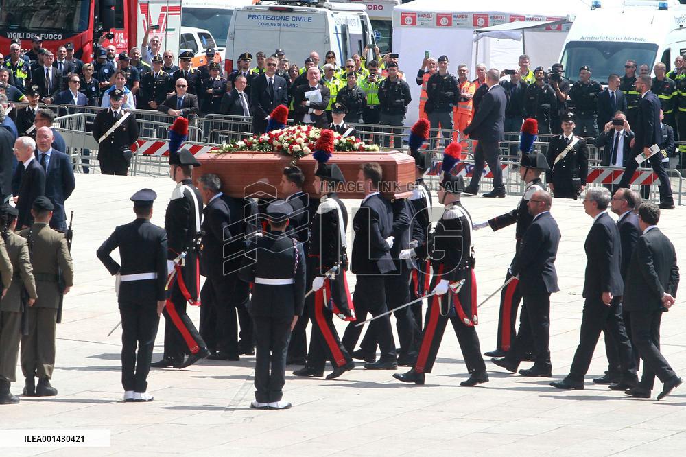 Silvio Berlusconi's Funeral - Milan
