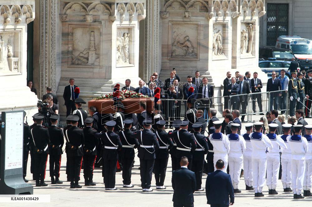 Silvio Berlusconi's Funeral - Milan