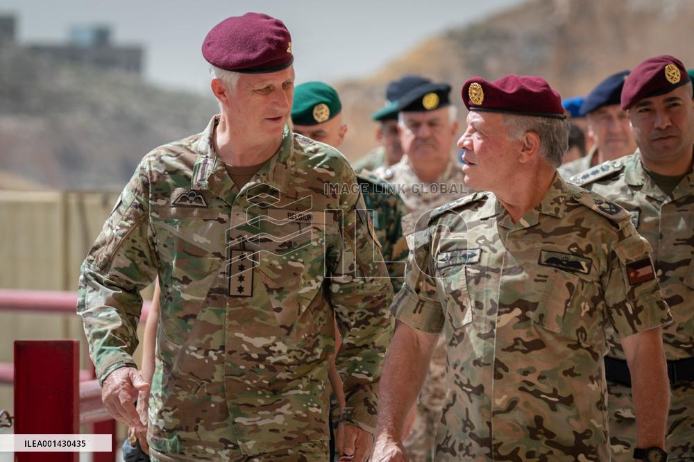 Royals Visit King Abdullah II Special Operations Training Center - Amman