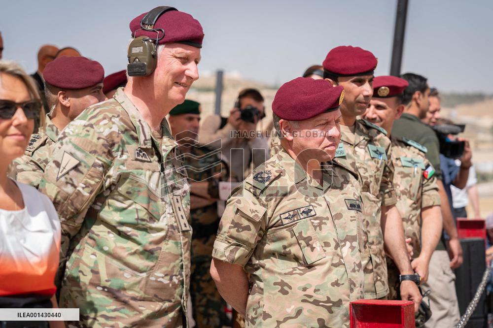 Royals Visit King Abdullah II Special Operations Training Center - Amman