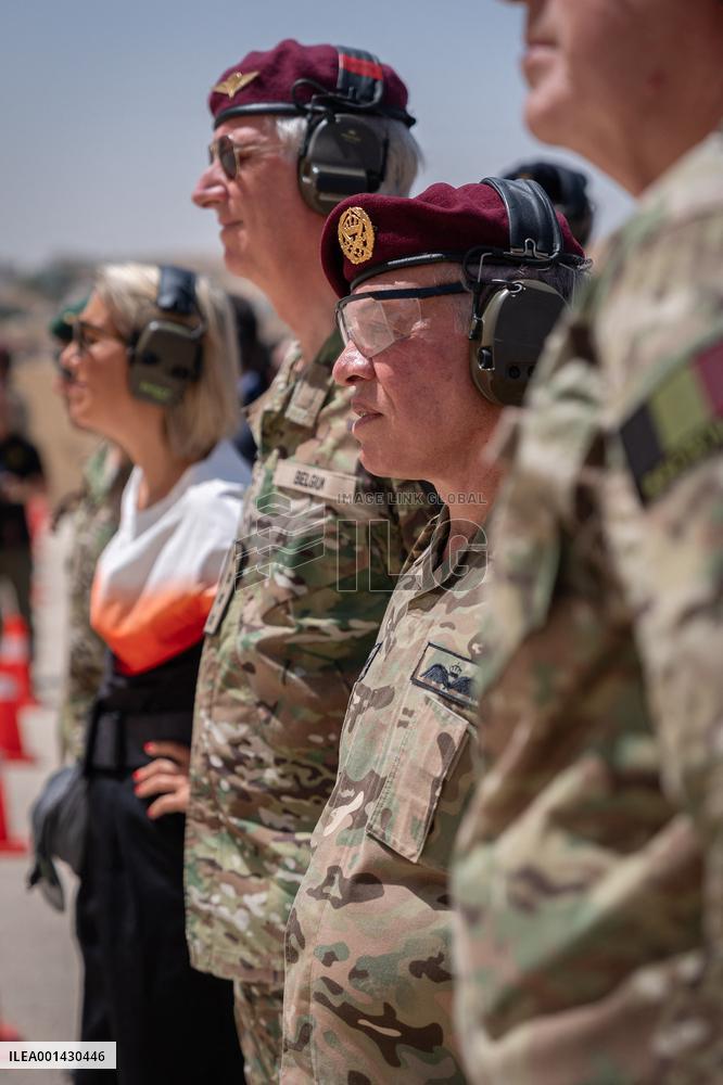 Royals Visit King Abdullah II Special Operations Training Center - Amman