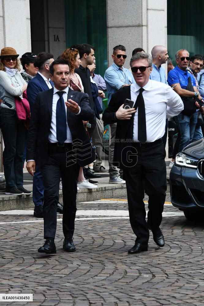 Silvio Berlusconi's Funeral - Milan