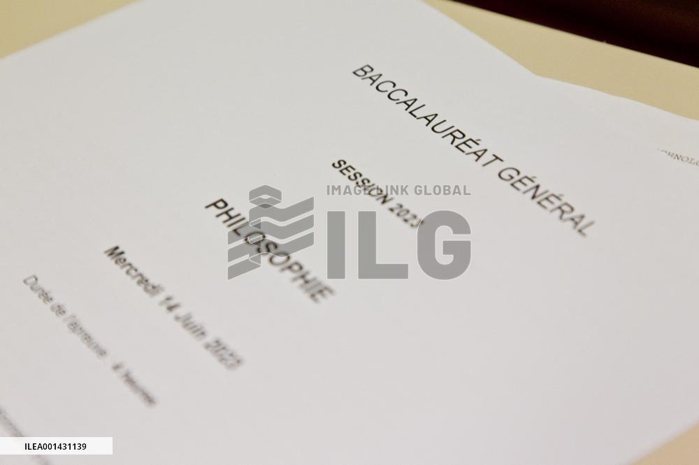 Bac Philosophy Examination 2023 - Briancon