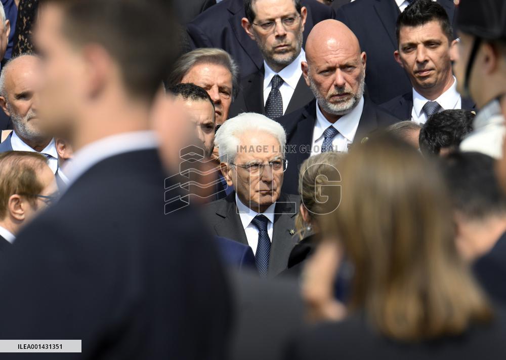 ITALY-MILAN-BERLUSCONI-STATE FUNERAL