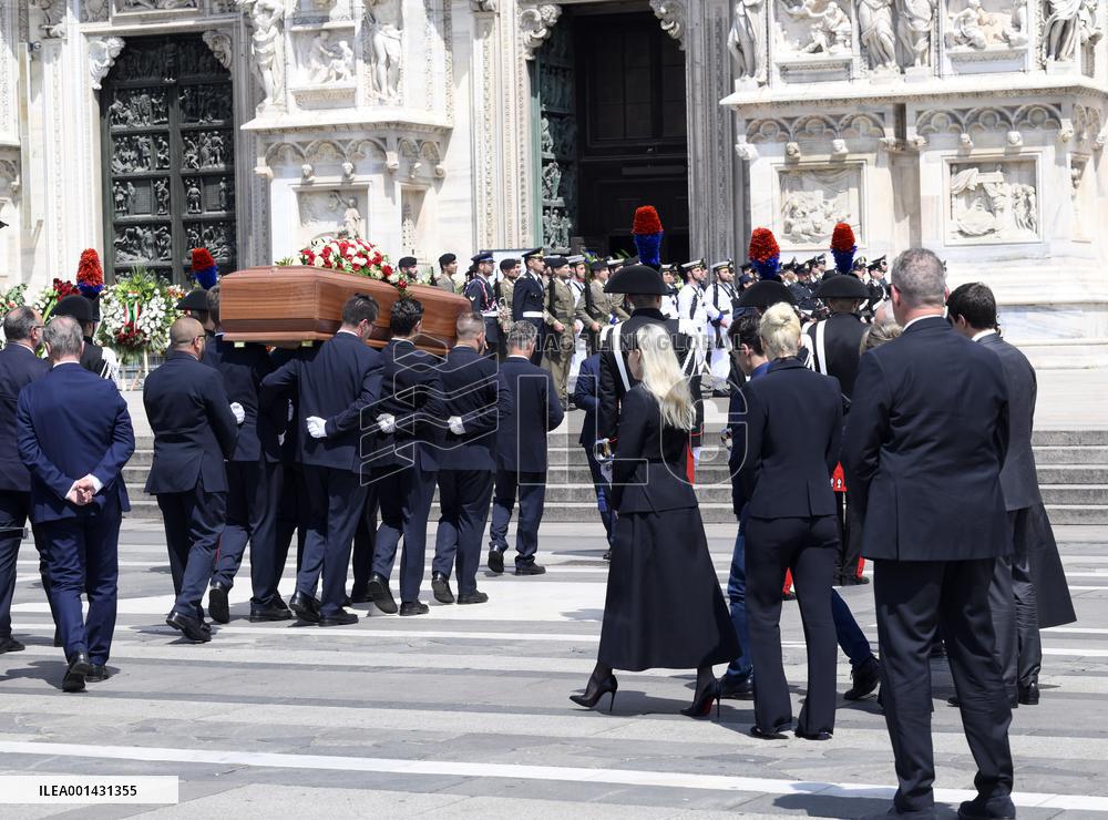 ITALY-MILAN-BERLUSCONI-STATE FUNERAL