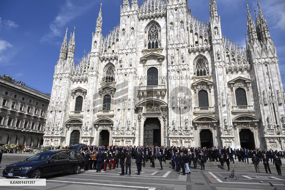 ITALY-MILAN-BERLUSCONI-STATE FUNERAL