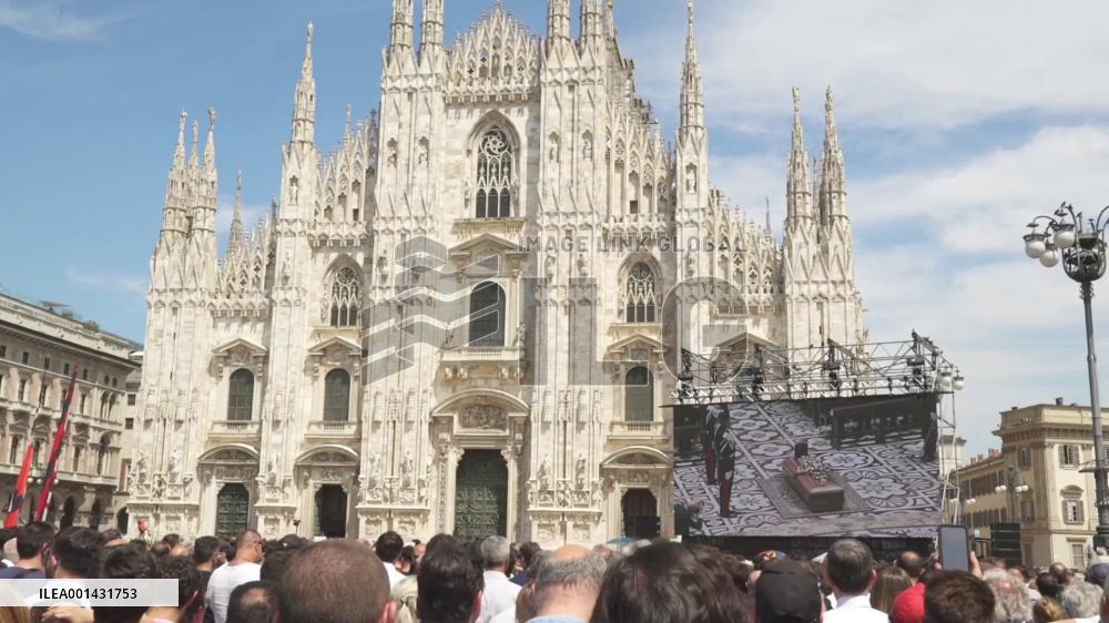 Italy bids goodbye to Berlusconi with state funeral