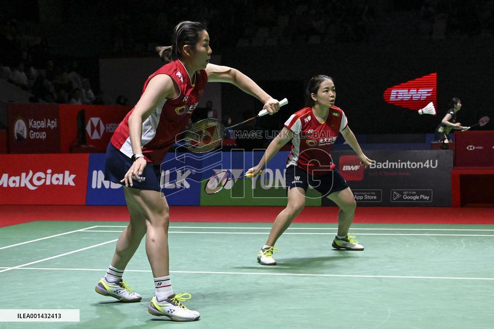(SP)INDONESIA-JAKARTA-BADMINTON-INDONESIA OPEN 2023-WOMEN'S DOUBLES
