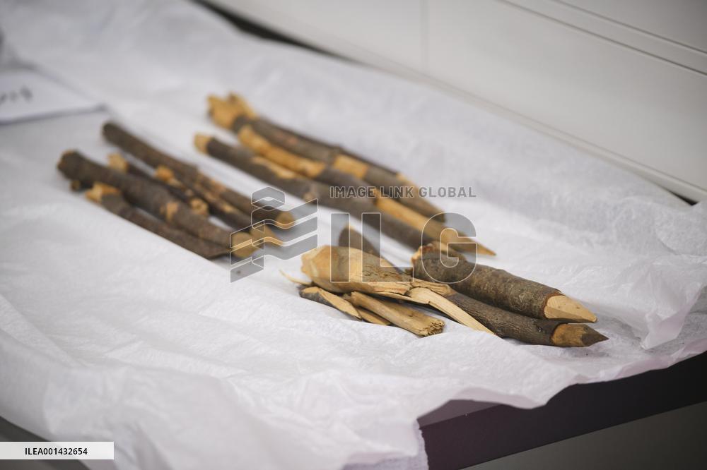 The Lake Bodom murder tent in Police Museum in Finland
