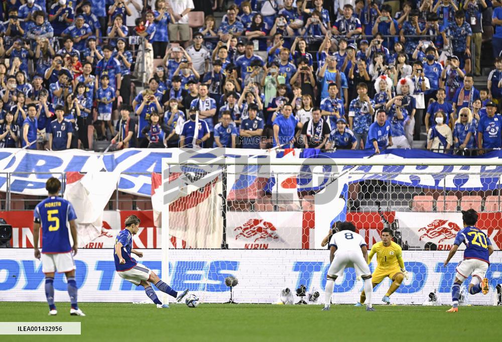 Football: Japan-El Salvador friendly