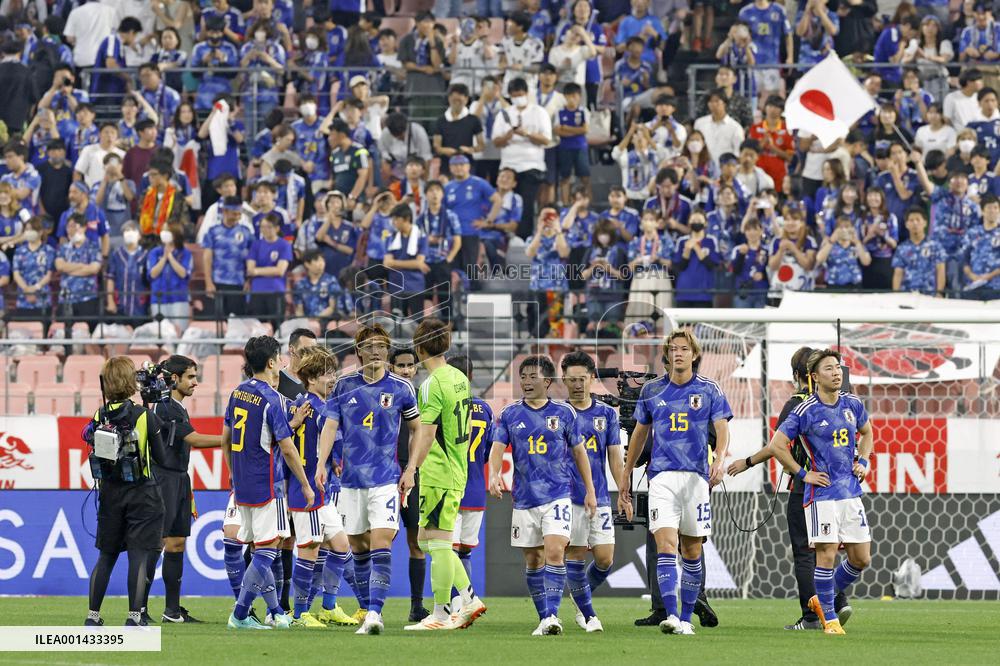 Football: Japan-El Salvador friendly