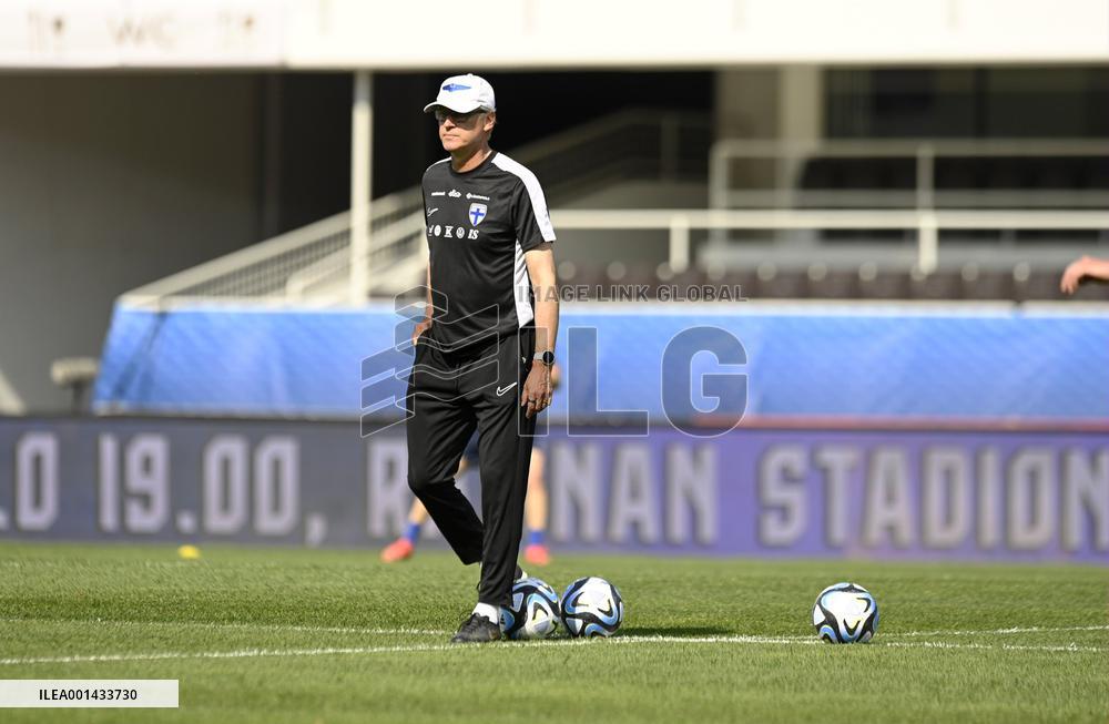 UEFA Euro 2024 qualifications - Team Finland practice session