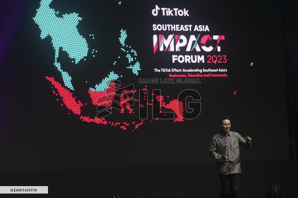 INDONESIA-JAKARTA-TIKTOK-SOUTHEAST ASIA IMPACT FORUM 2023